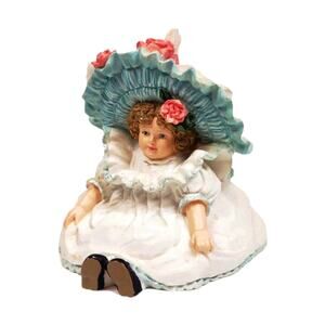 Maud Humphrey Bogart Heirloom Tradition Figure "Sarah" 2.5" 1991 Shelf Sitter